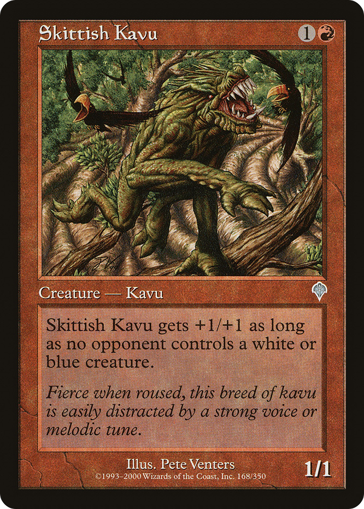 Skittish Kavu [Invasion]-1