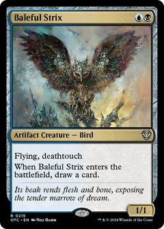 Baleful Strix [Outlaws of Thunder Junction Commander]-1