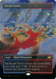 Steam Vents (Borderless) (Galaxy Foil) [Unfinity]-1