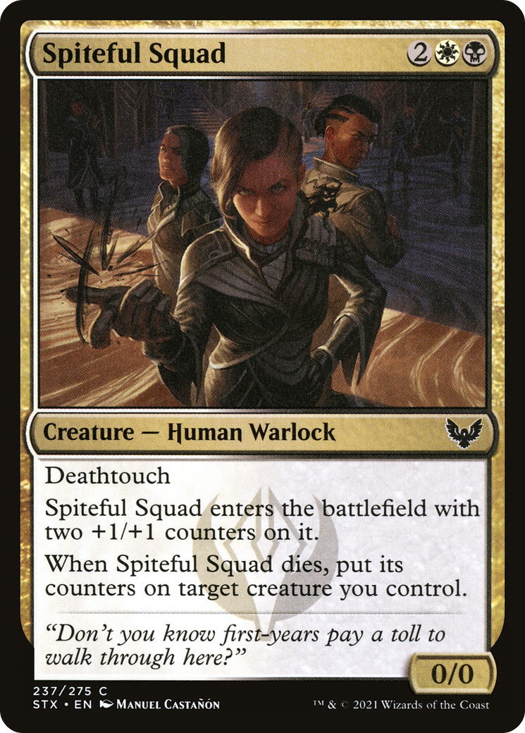 Spiteful Squad [Strixhaven: School of Mages]-1