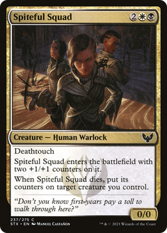 Spiteful Squad [Strixhaven: School of Mages]-1