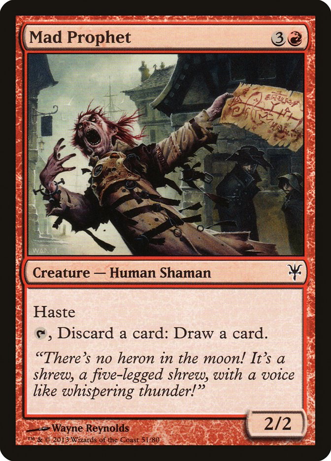 Mad Prophet [Duel Decks: Sorin vs. Tibalt]-2