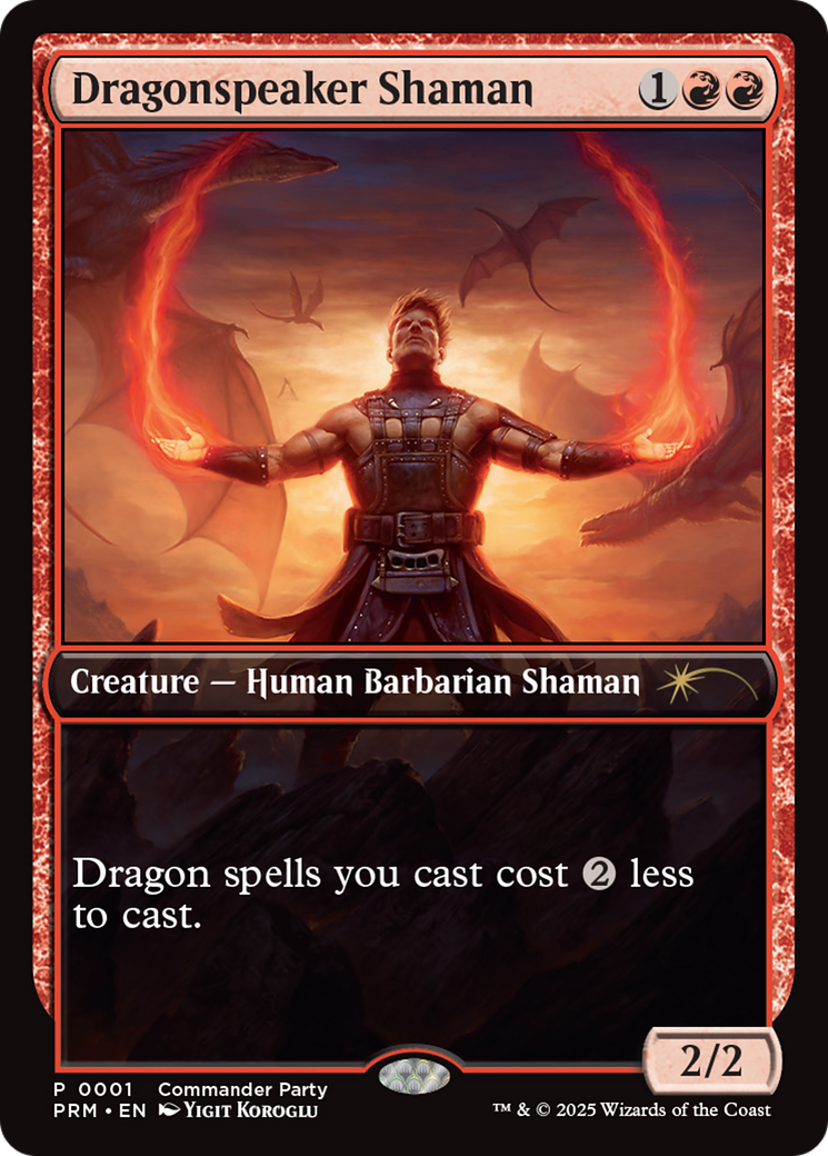 Dragonspeaker Shaman [Wizards Play Network 2025]-1