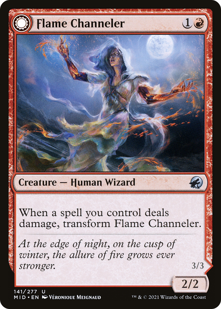 Flame Channeler // Embodiment of Flame [Innistrad: Midnight Hunt]-3