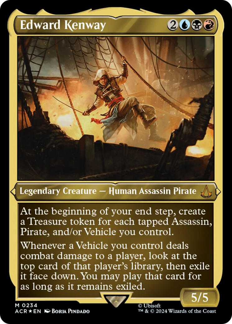 Edward Kenway (Foil Etched) [Assassin's Creed]-1