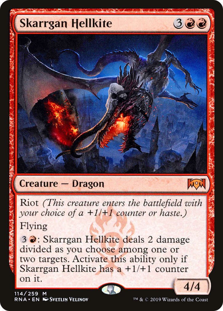 Skarrgan Hellkite [Ravnica Allegiance]-1