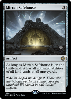 Mirran Safehouse (Promo Pack) [Phyrexia: All Will Be One Promos]-1