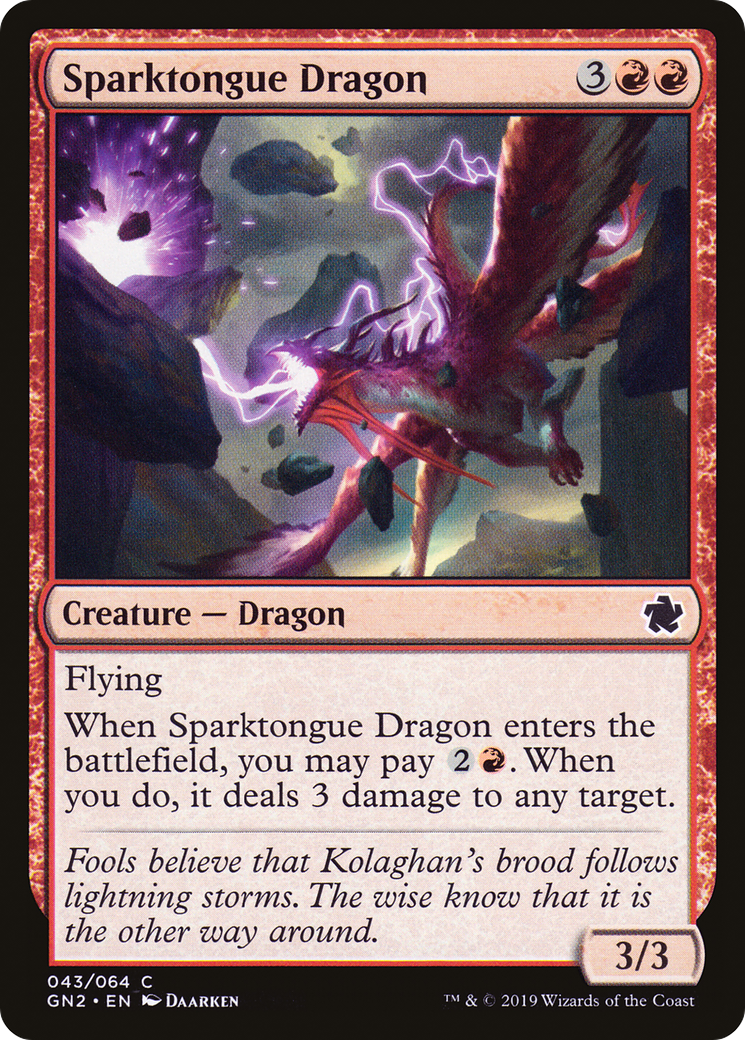 Sparktongue Dragon [Game Night 2019]-1