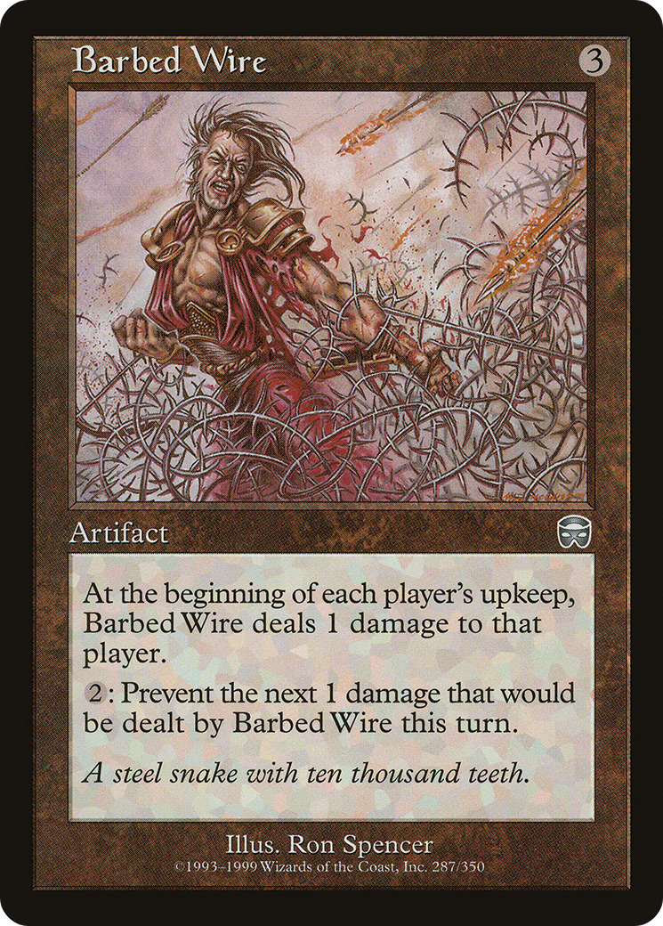 Barbed Wire [Mercadian Masques]-1