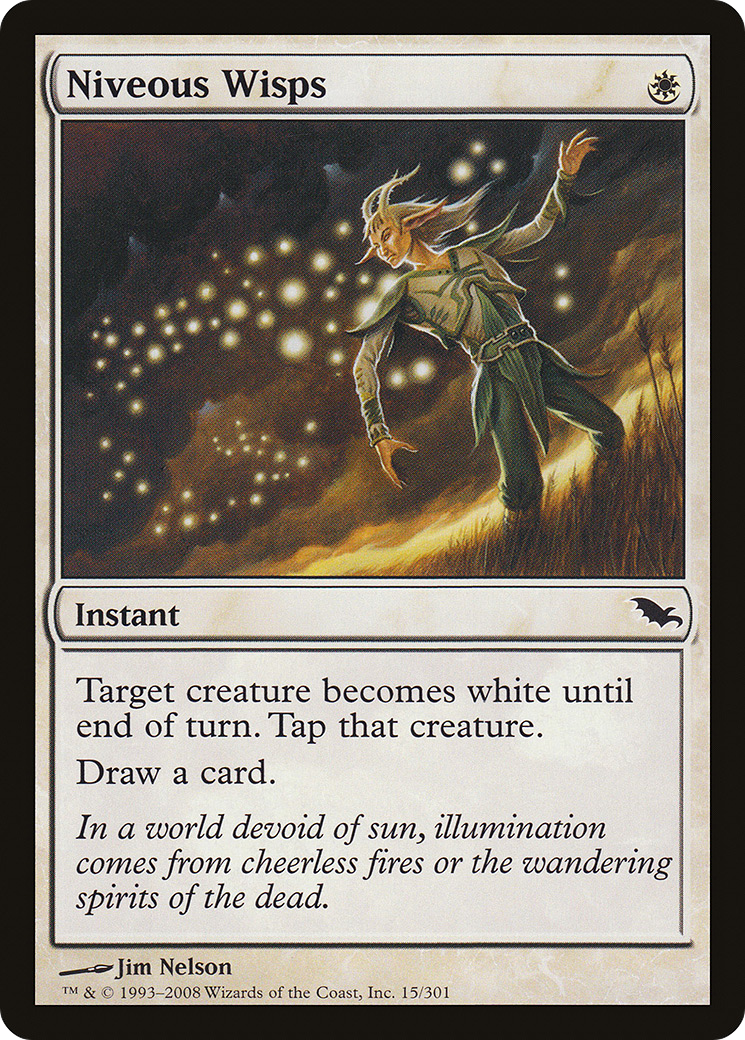Niveous Wisps [Shadowmoor]-1