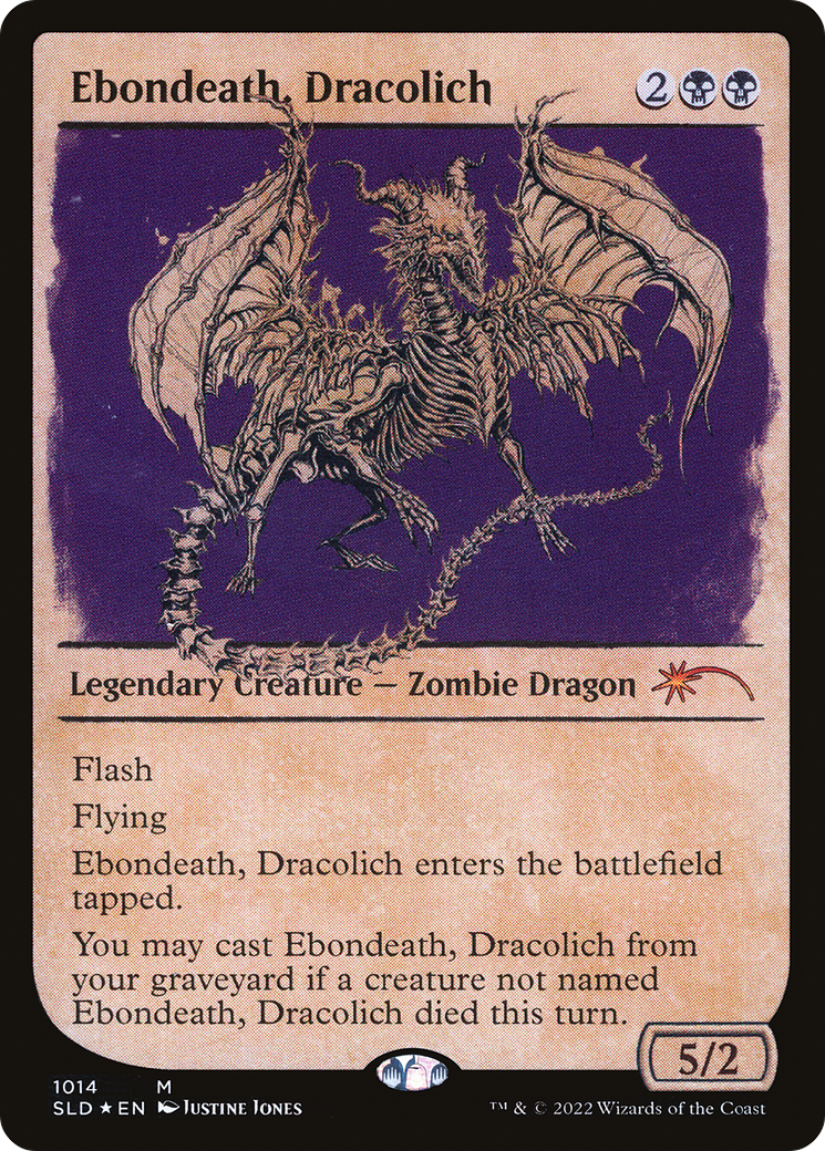 Ebondeath, Dracolich (Showcase) [Secret Lair Drop Series]-1