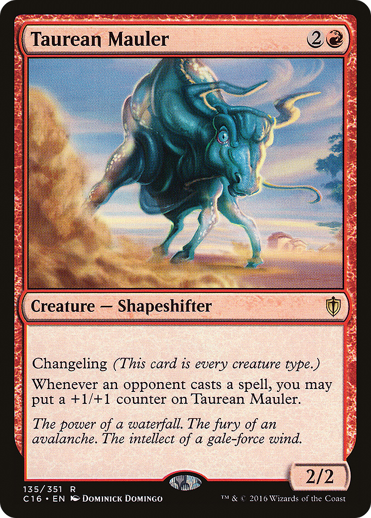 Taurean Mauler [Commander 2016]-1
