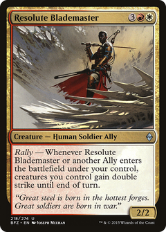 Resolute Blademaster [Battle for Zendikar]-1