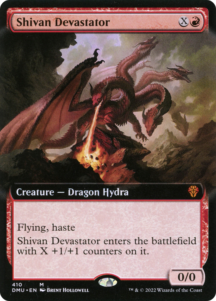Shivan Devastator (Extended Art) [Dominaria United]-1