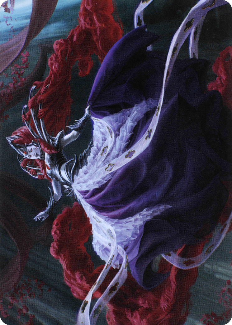Olivia, Crimson Bride // Olivia, Crimson Bride (AVOW-065) - Crimson Vow Art Series (Borderless) Foil-1