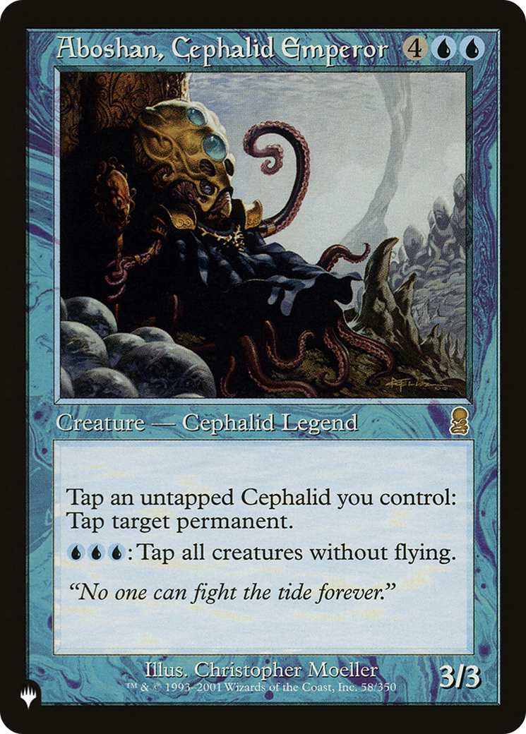 Aboshan, Cephalid Emperor [The List]-1