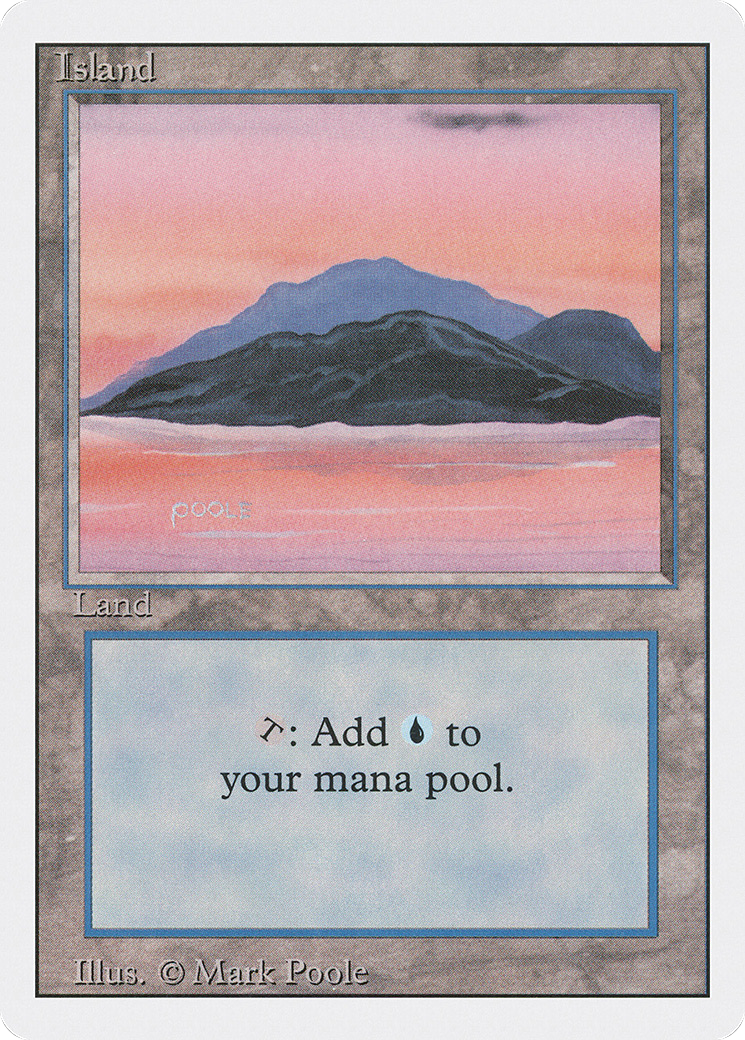Island (Sunset / Signature on Left) [Revised Edition]-1