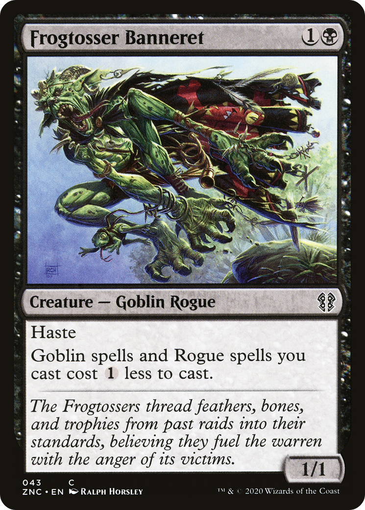 Frogtosser Banneret [Zendikar Rising Commander]-1