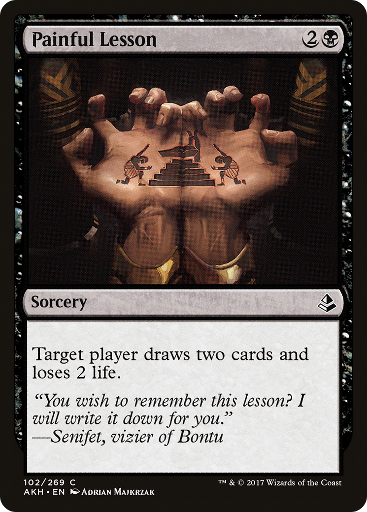 Painful Lesson [Amonkhet]-1