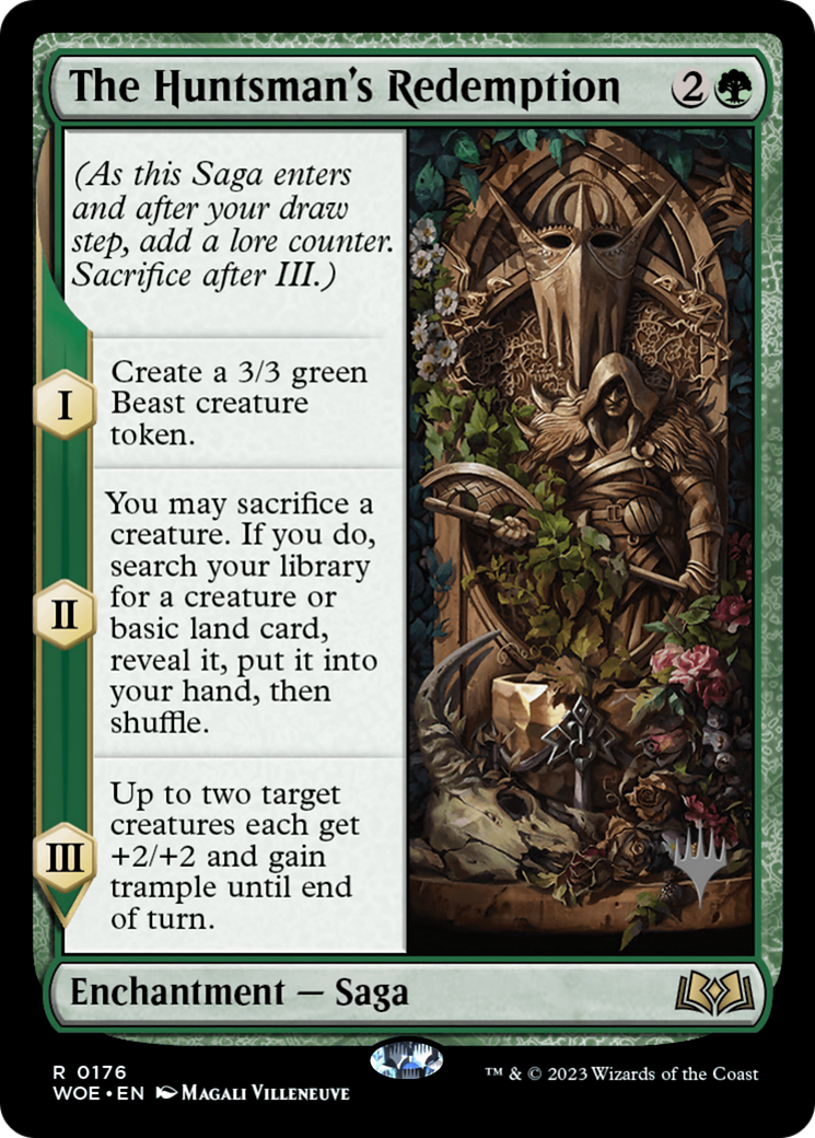 The Huntsman's Redemption (Promo Pack) [Wilds of Eldraine Promos]-1