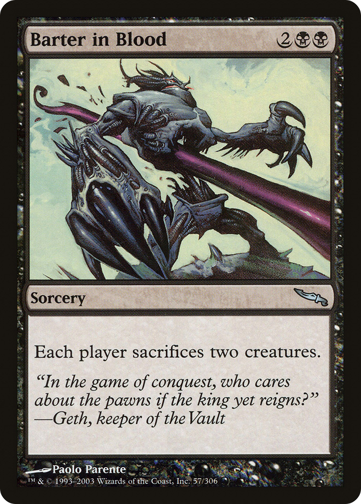 Barter in Blood [Mirrodin]-1
