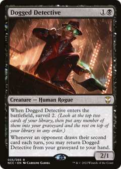 Dogged Detective (Promo Pack) [Streets of New Capenna Commander Promos]-1