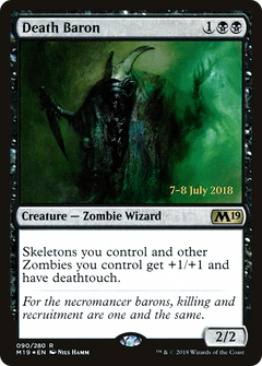 Death Baron [Core Set 2019 Prerelease Promos]-1