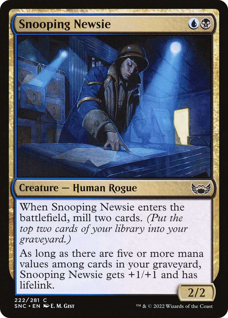Snooping Newsie [Streets of New Capenna]-1