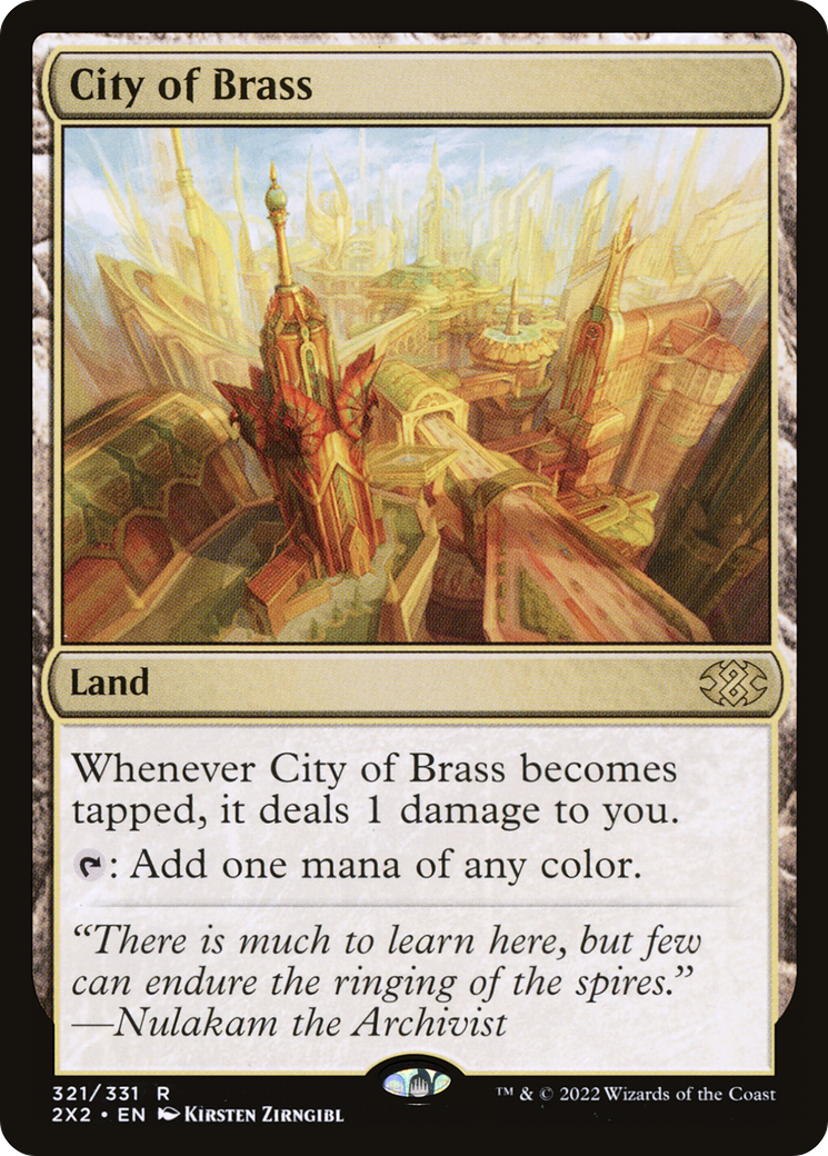 City of Brass [Double Masters 2022]-1