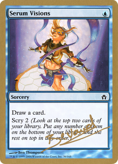 Serum Visions - 2004 Manuel Bevand (5DN) (WCD-) - World Championship Decks 2004-1