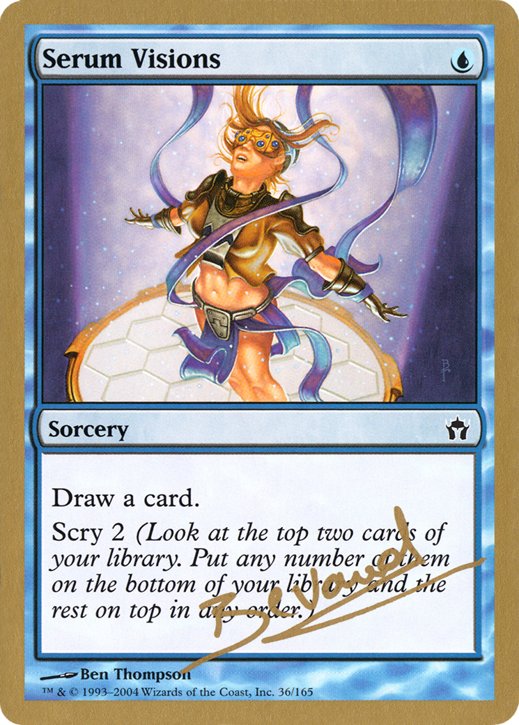 Serum Visions - 2004 Manuel Bevand (5DN) (WCD-) - World Championship Decks 2004-1