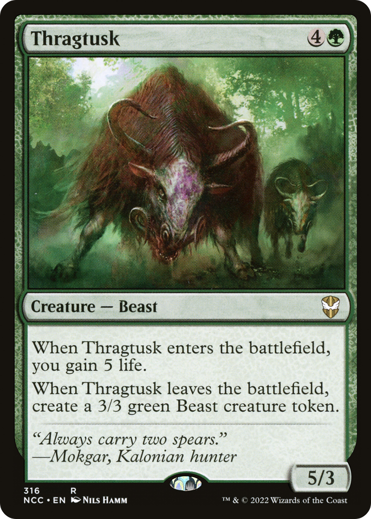 Thragtusk [Streets of New Capenna Commander]-1