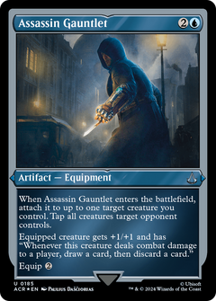 Assassin Gauntlet (ACR-185) - Assassin's Creed Etched Foil-1