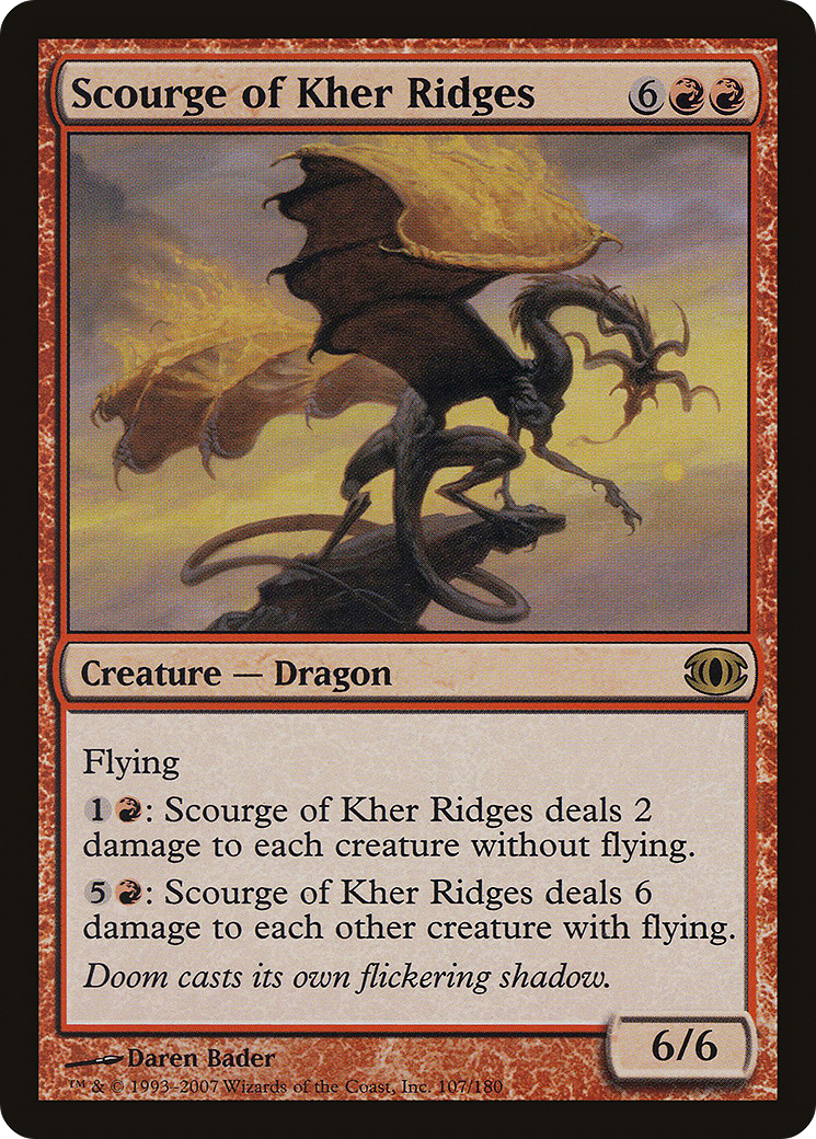 Scourge of Kher Ridges [Future Sight]-1
