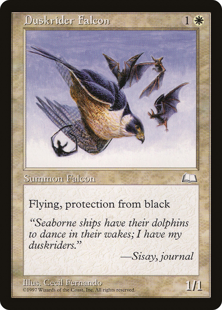 Duskrider Falcon [Weatherlight]-1