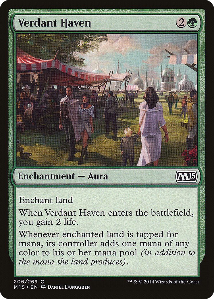 Verdant Haven (M15-206) - Magic 2015-1