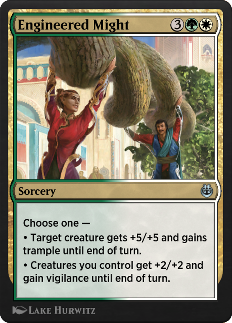 Engineered Might (KLR-195) - Kaladesh Remastered-1