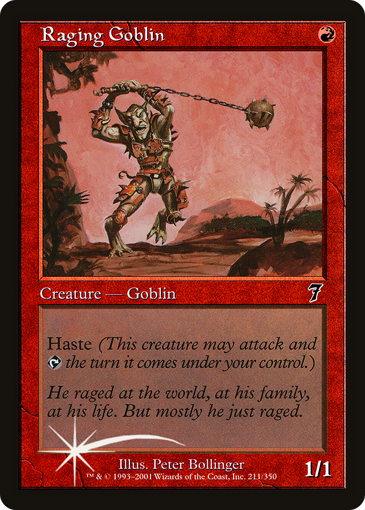 Raging Goblin [Seventh Edition]