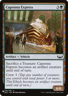 Capenna Express [The List]-1