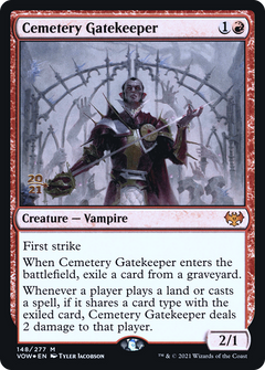 Cemetery Gatekeeper [Innistrad: Crimson Vow Prerelease Promos]-1