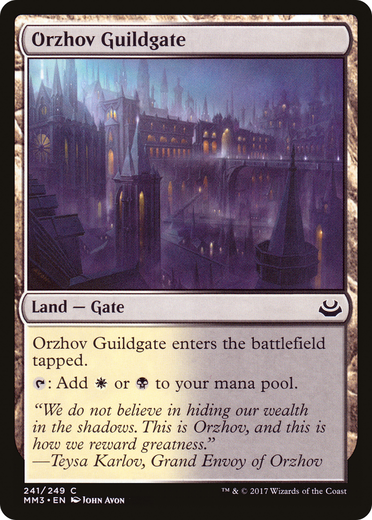 Orzhov Guildgate [Modern Masters 2017]-1