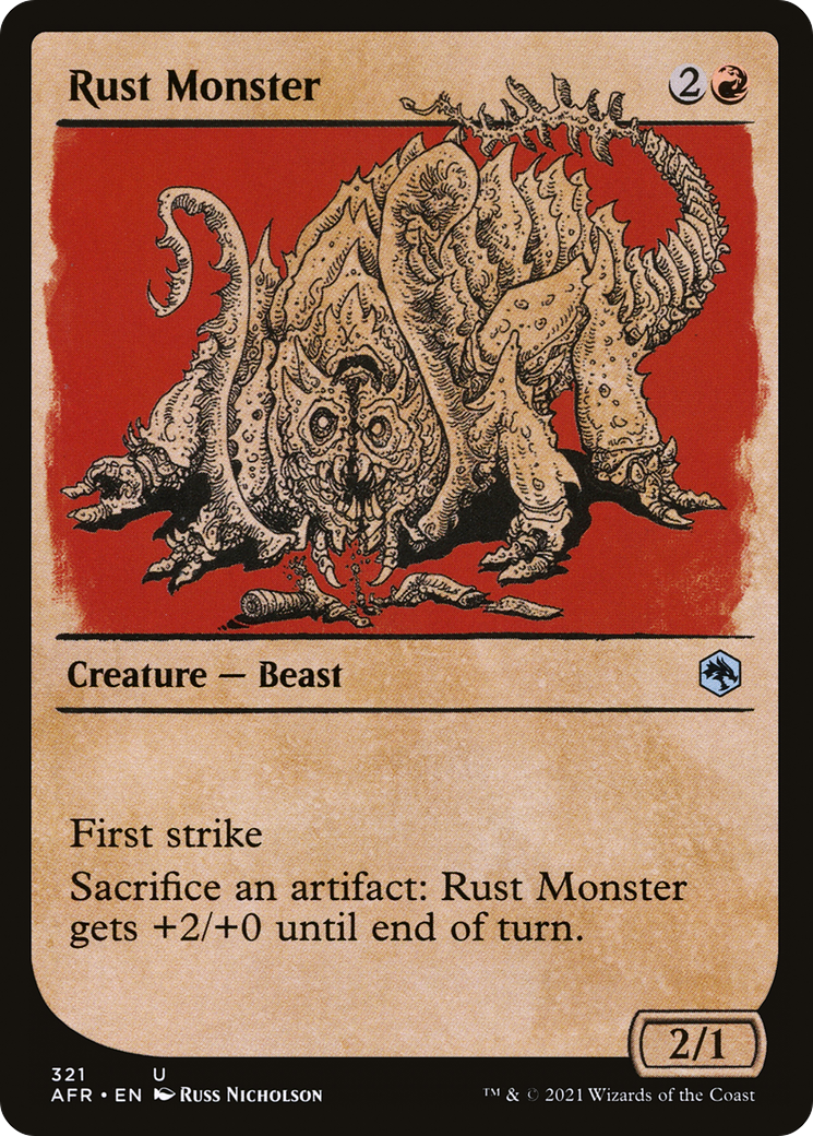 Rust Monster (Showcase) [Dungeons & Dragons: Adventures in the Forgotten Realms]-1
