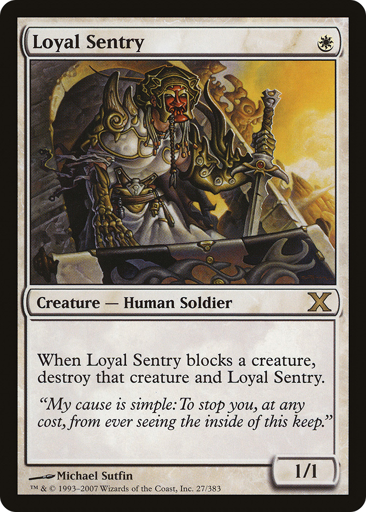 Loyal Sentry [Tenth Edition]-1