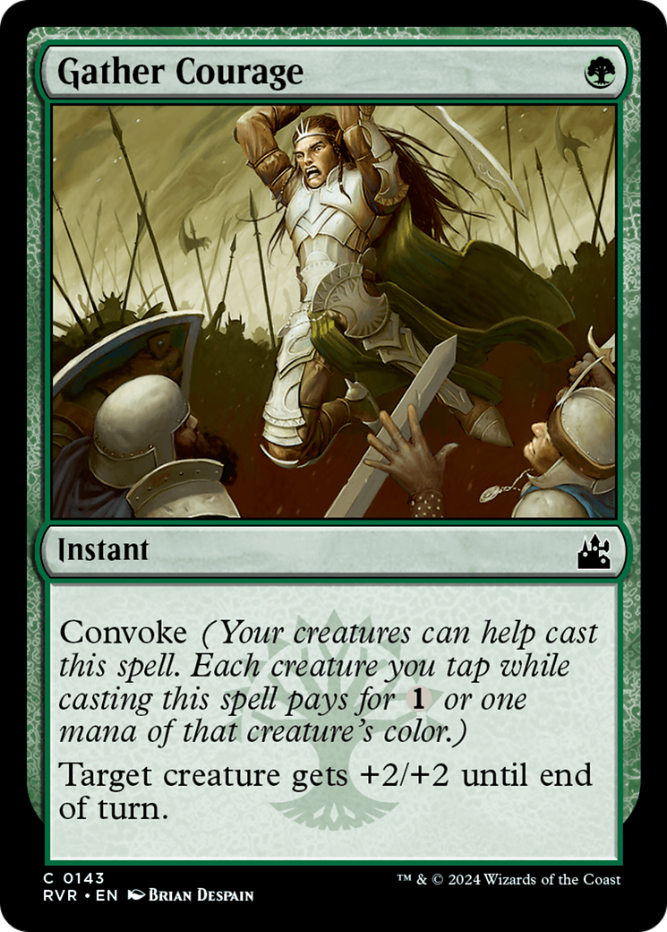 Gather Courage [Ravnica Remastered]-1