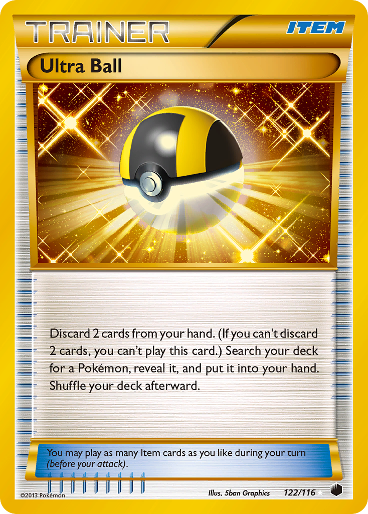 Ultra Ball (122/116) [Black & White: Plasma Freeze]-1