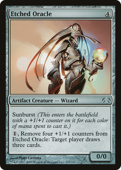 Etched Oracle [Planechase]-1