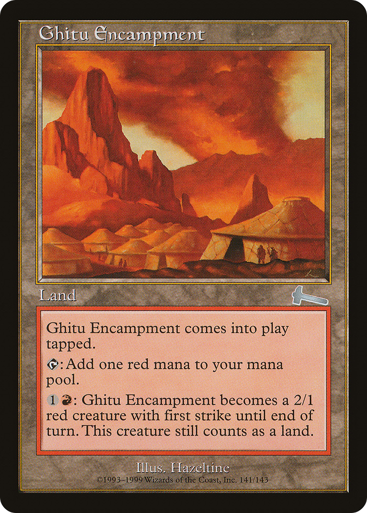 Ghitu Encampment [Urza's Legacy]-1