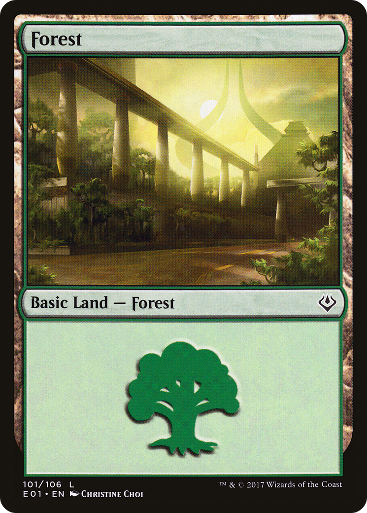 Forest (101) [Archenemy: Nicol Bolas]-1