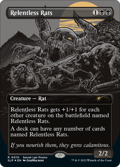 Relentless Rats (Borderless) [Secret Lair Showdown]-1