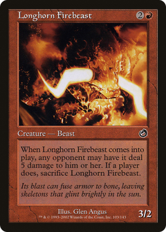 Longhorn Firebeast [Torment]-1
